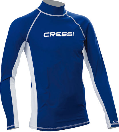 Cressi Long Sleeve Rash Guard - Blue Men's